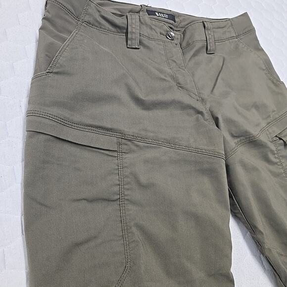 5.11 Tactical Women's Apex Cargo Pants Ranger Green Sz 14 Hiking Outdoor 64446 - Picture 3 of 14